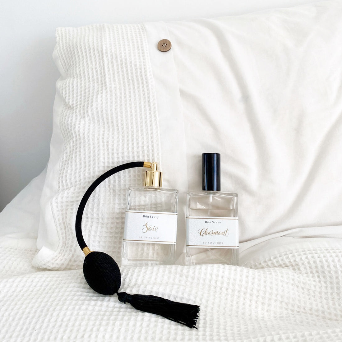 Le Savvy Mist vintage inspired Long Cord Atomiser - attachment