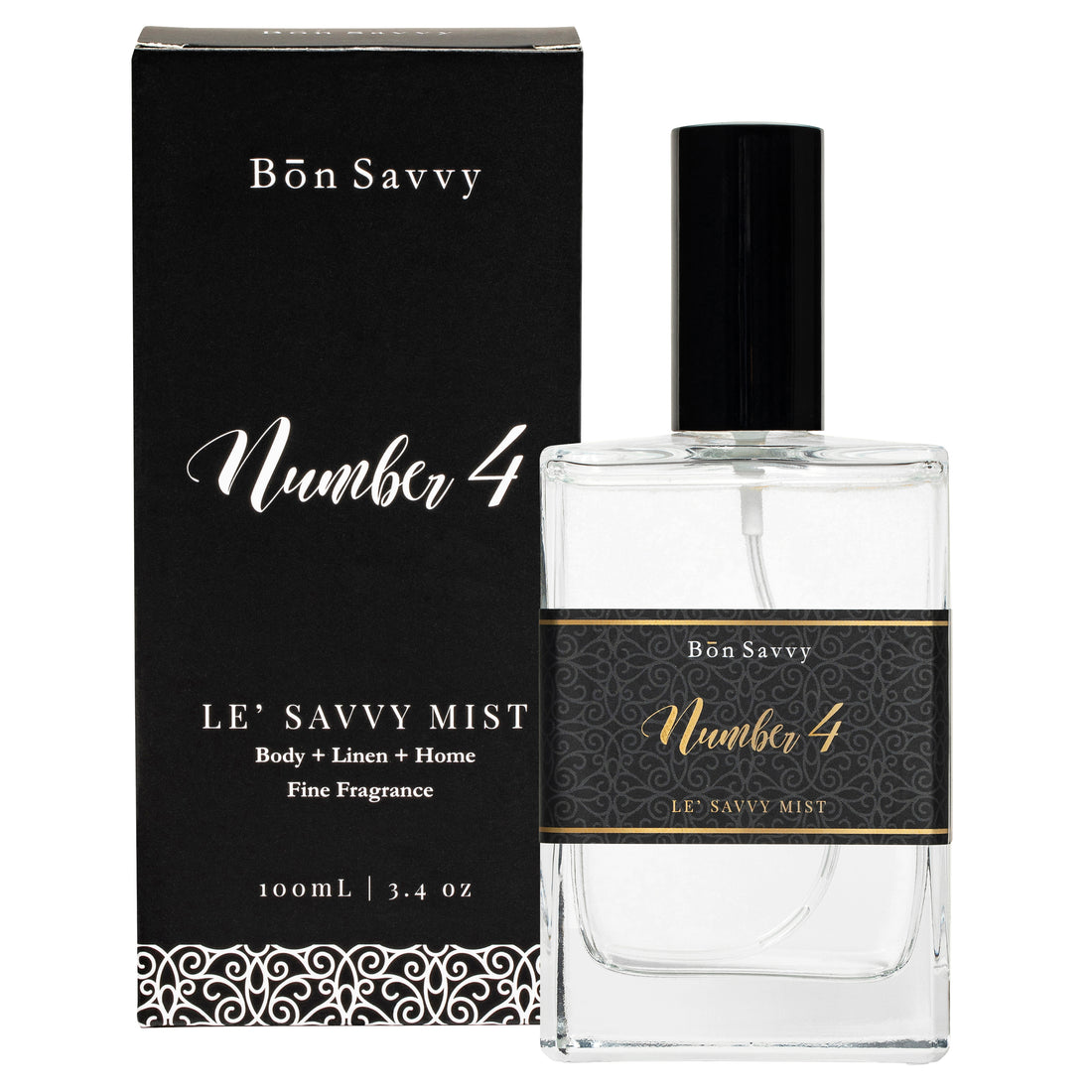 'Number 4' Fragrance (100ml): Premium Natural Perfume & Multi-Purpose Mist