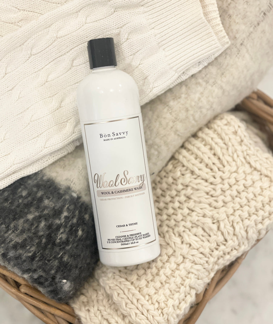 Wool Savvy + Cedar & Thyme Fragrance - Wool CARE Set