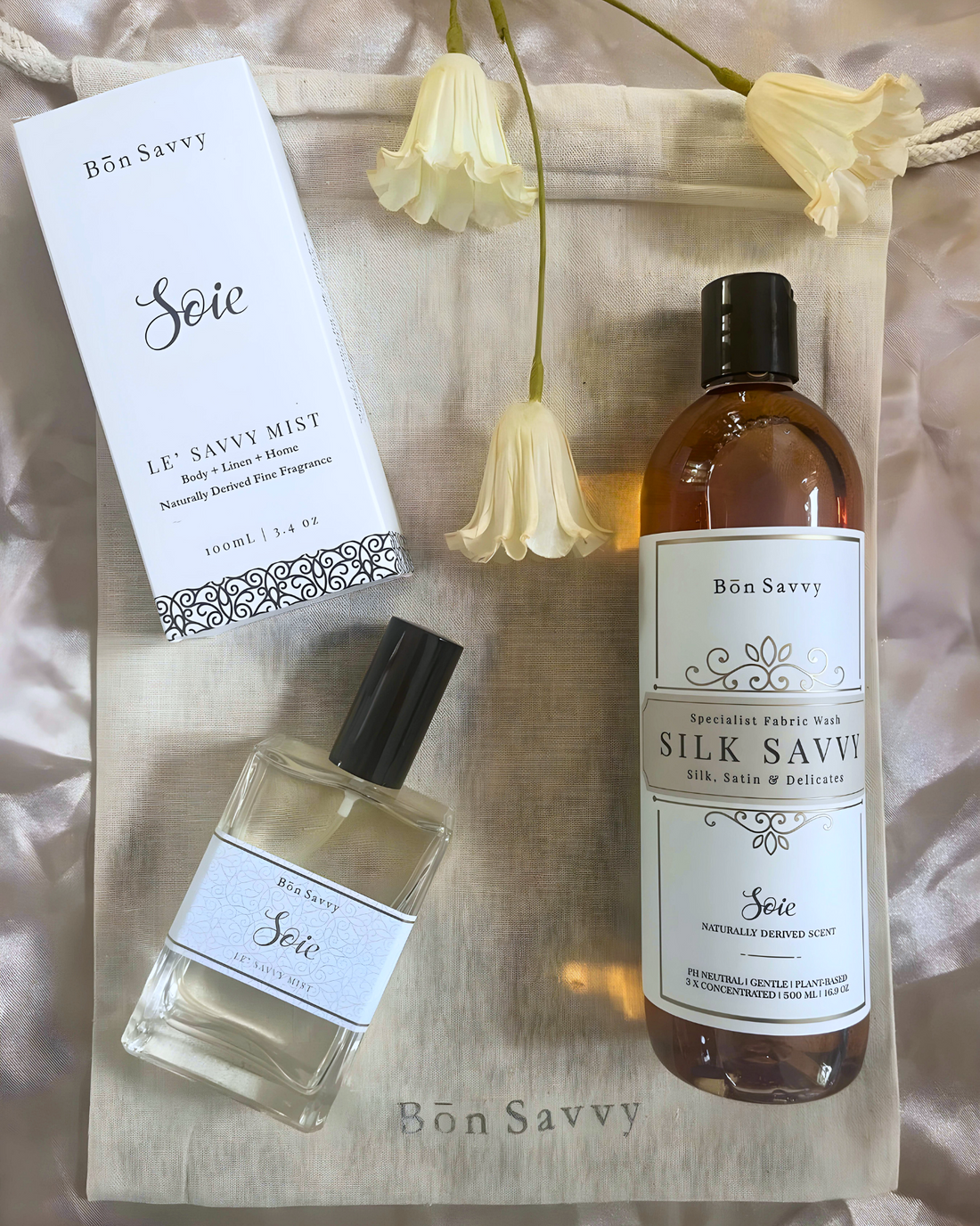 Silk Wash & Fragrance Matching Set | Scent your world