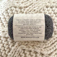 Sweater Stone | Pill & Lint Remover - Natural & Easy