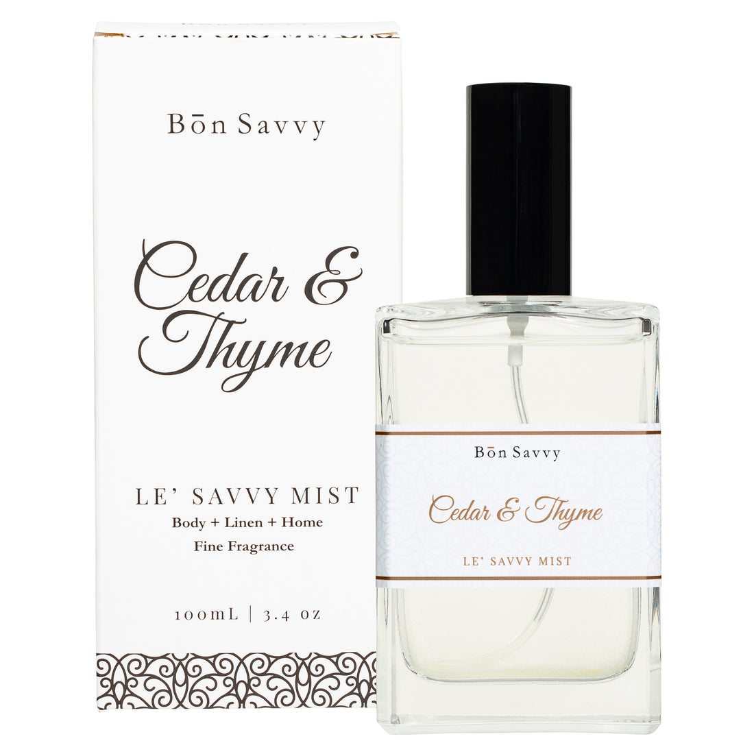 'Cedar & Thyme' Perfume | Luxurious Wool, Linen & Room Spray